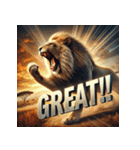 キング・オブ・サバンナ（個別スタンプ：26）