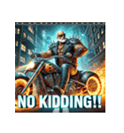 伝説の走り屋爺さん（個別スタンプ：5）