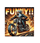 伝説の走り屋爺さん（個別スタンプ：7）