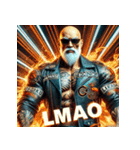 伝説の走り屋爺さん（個別スタンプ：10）