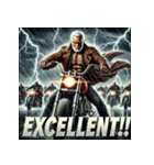 伝説の走り屋爺さん（個別スタンプ：13）