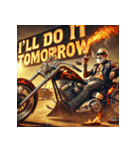 伝説の走り屋爺さん（個別スタンプ：15）