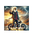 伝説の走り屋爺さん（個別スタンプ：23）