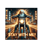 伝説の走り屋爺さん（個別スタンプ：30）