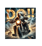 伝説の走り屋爺さん（個別スタンプ：32）