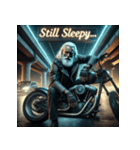 伝説の走り屋爺さん（個別スタンプ：38）