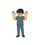 VRをプレイする男女（個別スタンプ：6）