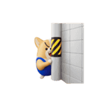 動く 3D猛コーギー silent（個別スタンプ：8）