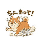 ほっこり癒し♪手描きの柴犬さん（個別スタンプ：20）