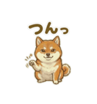 ほっこり癒し♪手描きの柴犬さん（個別スタンプ：36）