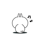 ぜったいうさぎ挨拶仲良しに送る（個別スタンプ：19）