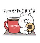 ガーリーくまさんの冬＆正月(復刻版)（個別スタンプ：2）