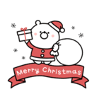 ガーリーくまさんの冬＆正月(復刻版)（個別スタンプ：30）