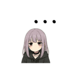 ぜんぶひらがなサブカルじょしでかもじ（個別スタンプ：3）