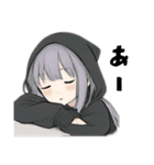 引きこもりサブカル女子毎日使えるデカ文字（個別スタンプ：3）