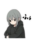 引きこもりサブカル女子毎日使えるデカ文字（個別スタンプ：20）