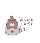 気遣い◎ちびっこくまさん #2（個別スタンプ：30）