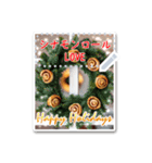 書き込める♥シナモンロールのフレーム♡（個別スタンプ：15）