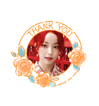 毎日和風女子4‪☆誕生日・ありがとう（個別スタンプ：6）