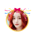 毎日和風女子4‪☆誕生日・ありがとう（個別スタンプ：9）