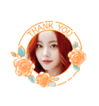 毎日和風女子4‪☆誕生日・ありがとう（個別スタンプ：10）