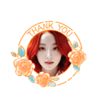 毎日和風女子4‪☆誕生日・ありがとう（個別スタンプ：12）