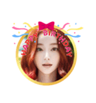 毎日和風女子4‪☆誕生日・ありがとう（個別スタンプ：15）