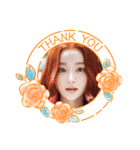 毎日和風女子4‪☆誕生日・ありがとう（個別スタンプ：16）
