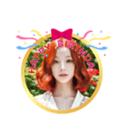 毎日和風女子4‪☆誕生日・ありがとう（個別スタンプ：21）