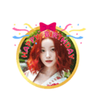 毎日和風女子4‪☆誕生日・ありがとう（個別スタンプ：23）