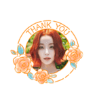 毎日和風女子4‪☆誕生日・ありがとう（個別スタンプ：28）