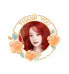 毎日和風女子4‪☆誕生日・ありがとう（個別スタンプ：30）