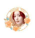 毎日和風女子4‪☆誕生日・ありがとう（個別スタンプ：34）