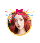 毎日和風女子4‪☆誕生日・ありがとう（個別スタンプ：37）