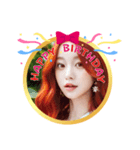 毎日和風女子4‪☆誕生日・ありがとう（個別スタンプ：39）