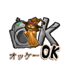 アンデッド動く⚰️ニャック・オーランタン（個別スタンプ：8）