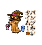 アンデッド動く⚰️ニャック・オーランタン（個別スタンプ：9）