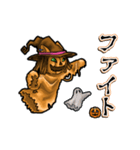 アンデッド動く⚰️ニャック・オーランタン（個別スタンプ：15）