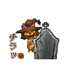 アンデッド動く⚰️ニャック・オーランタン（個別スタンプ：23）