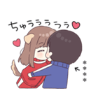 わんこジャージちゃん♡カスタムスタンプ（個別スタンプ：4）