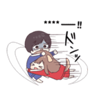 わんこジャージちゃん♡カスタムスタンプ（個別スタンプ：16）