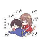 わんこジャージちゃん♡カスタムスタンプ（個別スタンプ：17）