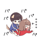 わんこジャージくん♡カスタムスタンプ（個別スタンプ：17）