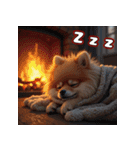 ぽめぽめ日和♪癒しの日常スタンプ3 冬（個別スタンプ：16）