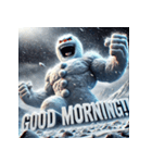 雪塊武神スノーマン（個別スタンプ：1）