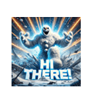 雪塊武神スノーマン（個別スタンプ：3）