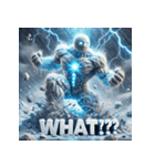 雪塊武神スノーマン（個別スタンプ：6）