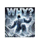 雪塊武神スノーマン（個別スタンプ：10）