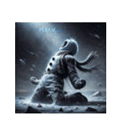 雪塊武神スノーマン（個別スタンプ：11）