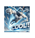 雪塊武神スノーマン（個別スタンプ：23）